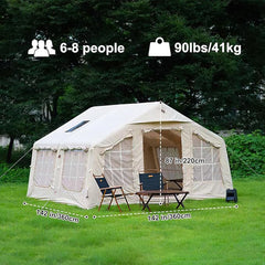 EKEPE CT-13m² Waterproof Inflatable Camping Tent