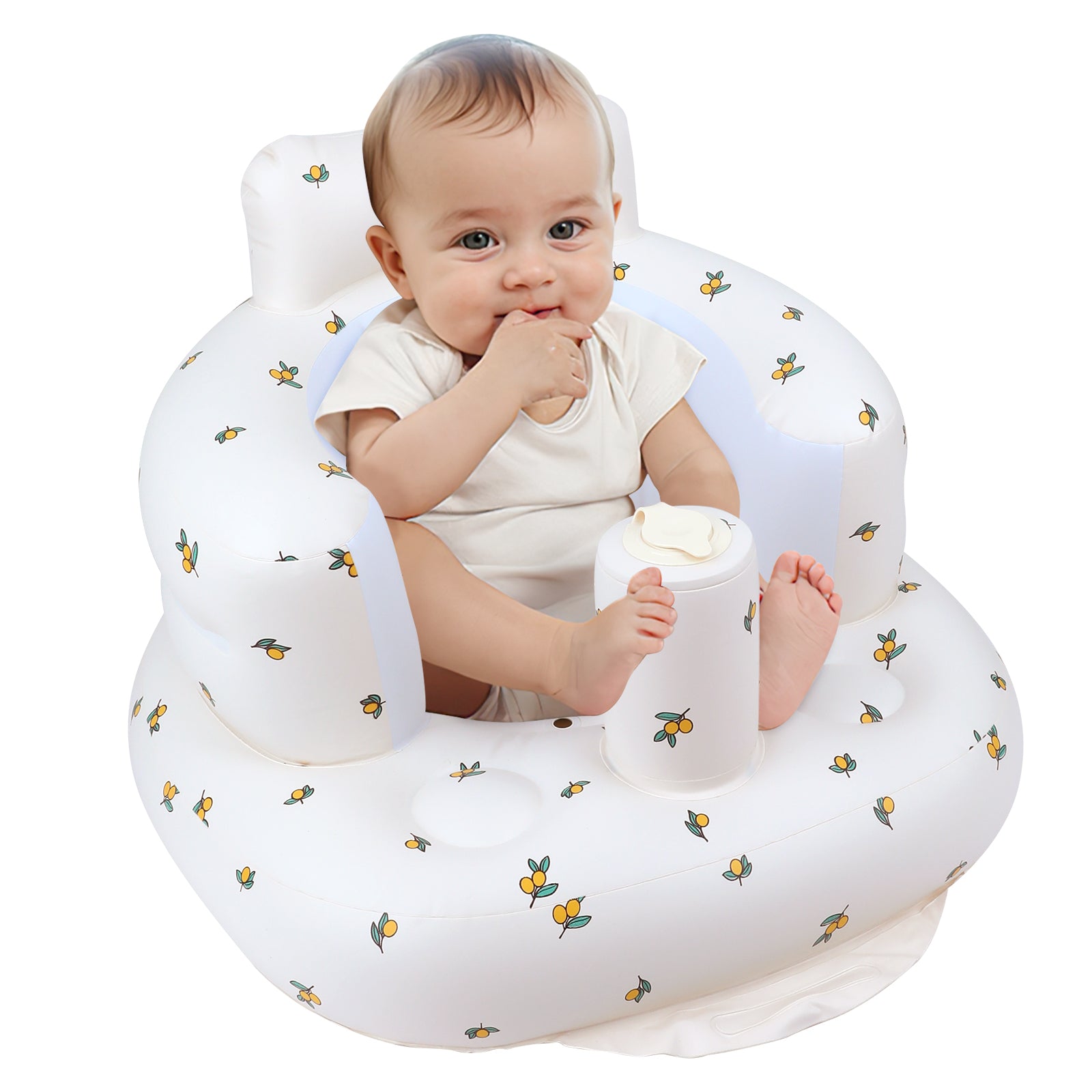 EKEPE BABY Inflatable Seat with Suction Cups for Babies (3-36 Months)