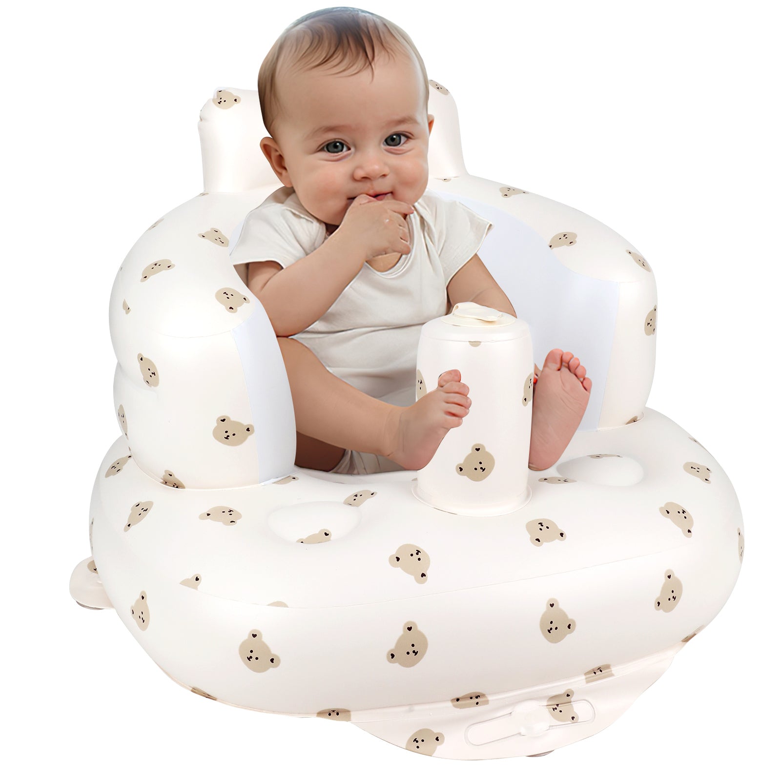 EKEPE BABY Inflatable Seat with Suction Cups for Babies (3-36 Months)