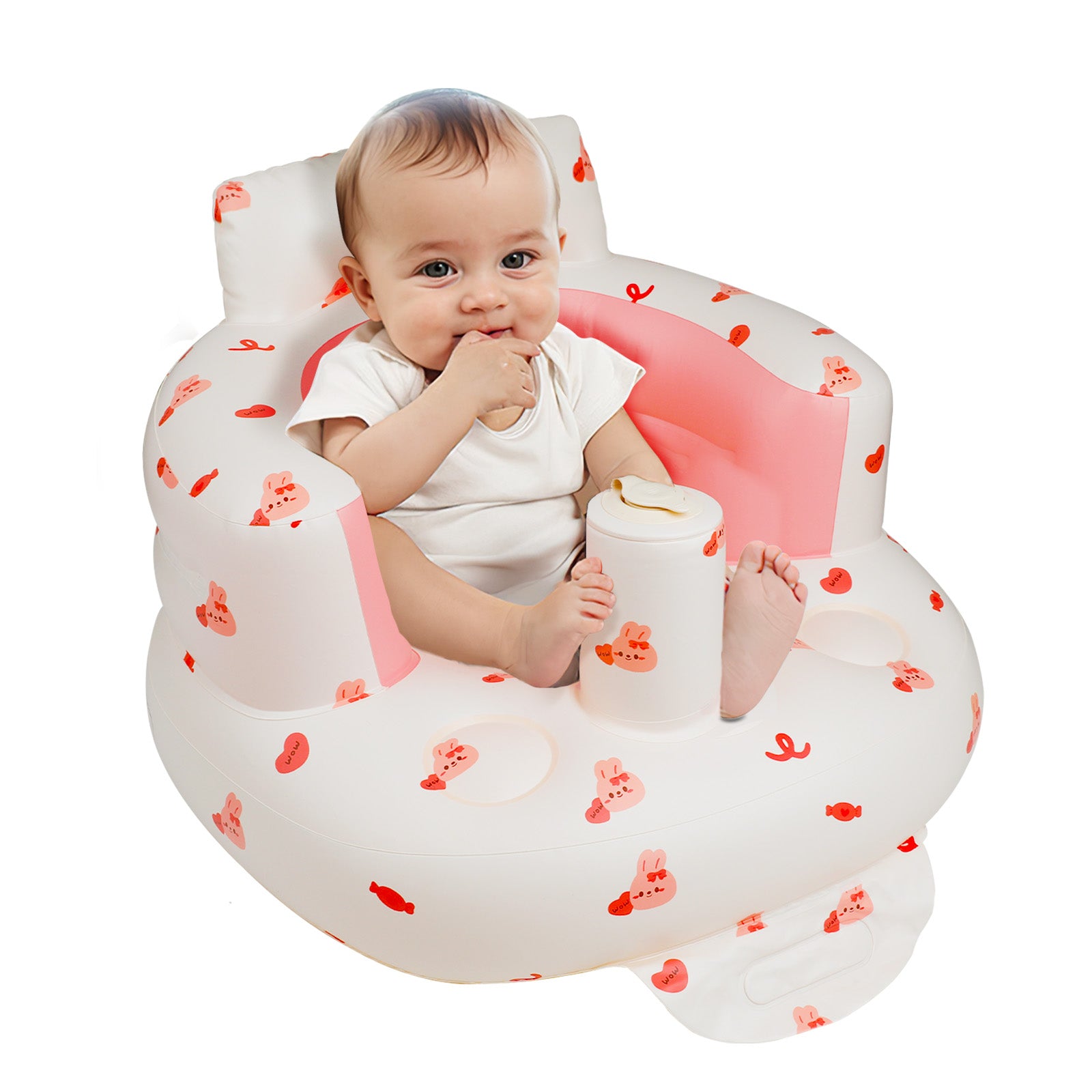 EKEPE BABY Inflatable Seat with Suction Cups for Babies (3-36 Months)