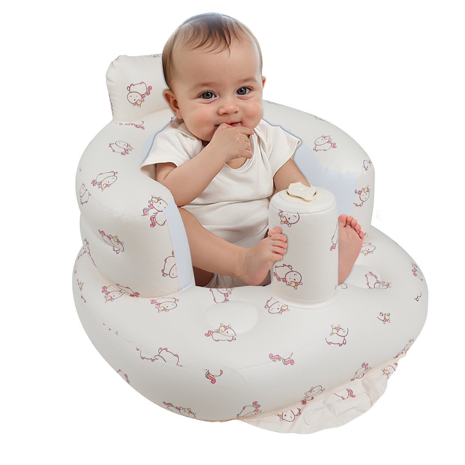 EKEPE BABY Inflatable Seat with Suction Cups for Babies (3-36 Months)