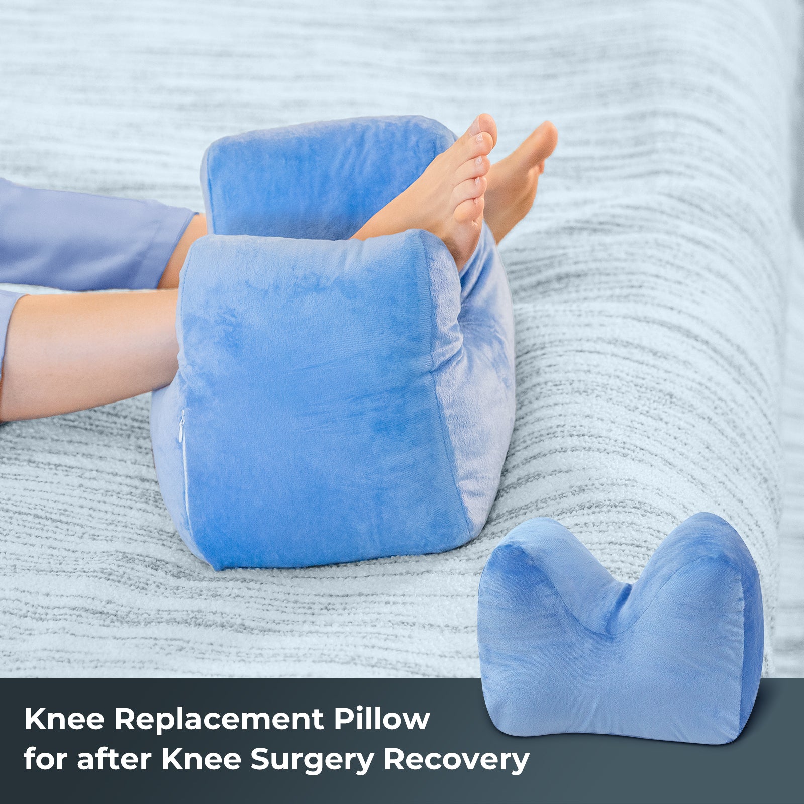 Knee Replacement Surgery Pillow for Post Surgery Recovery - ACL Surgery